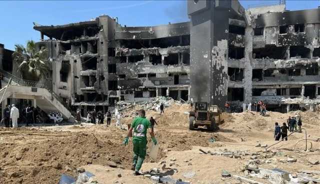عاجل : حماس: أعمال البحث بمجمع الشفاء تكشف فظائع ارتكبها الاحتلال