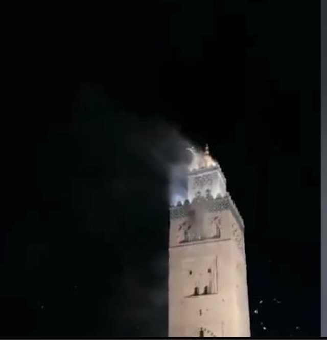 فيديو يرصد ما حدث في أشهر مآذن المغرب نتيجة الزلزال