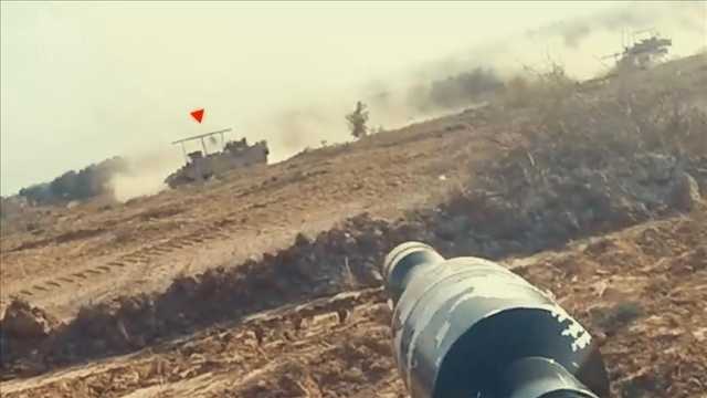 عاجل : القسام تتمكن من استهداف دبابة صهيونية والإجهاز على 4 جنود من مسافة صفر