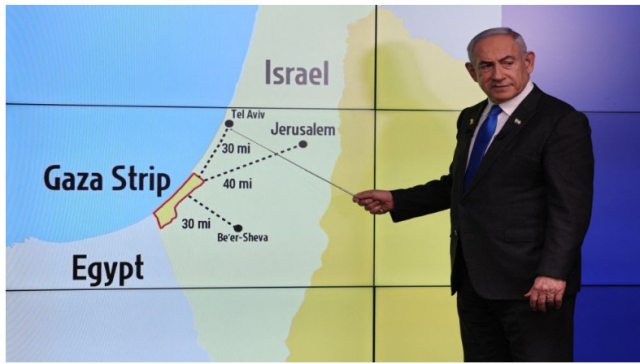 نتنياهو: إسرائيل تمتد من نهر الأردن إلى البحر الأبيض المتوسط