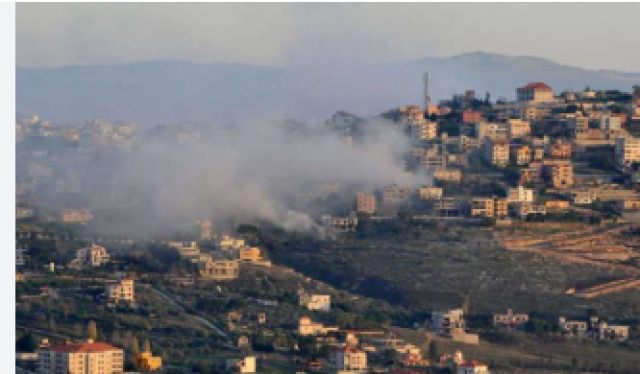 إسرائيل تقصف مباني جنوب لبنان