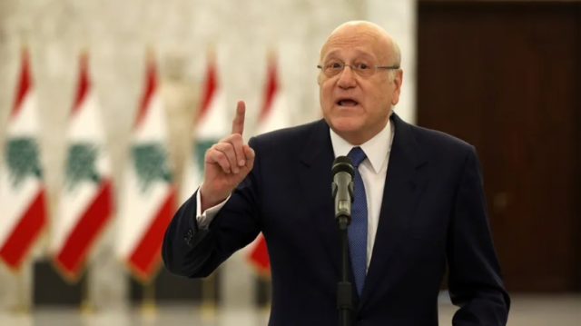 ميقاتي: لا مصلحة لأحد بفتح جبهة من جنوب لبنان