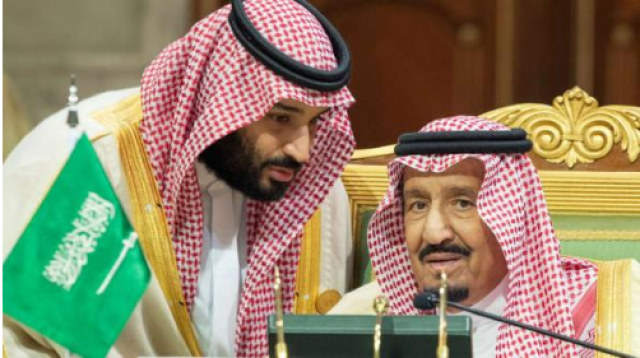 ولي العهد السعودي يطمئن على صحة الملك سلمان