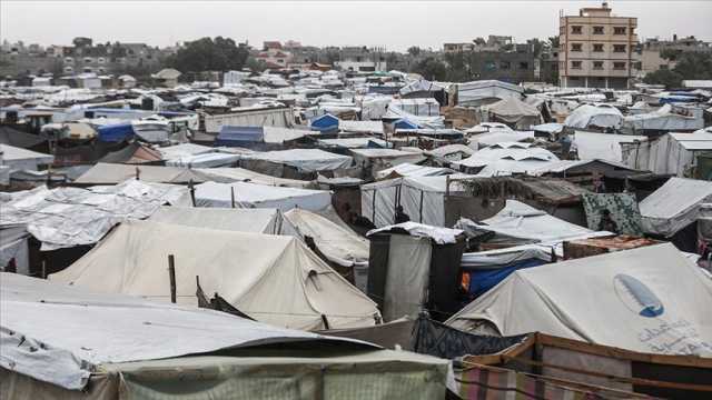 الدفاع المدني بغزة: أضرار جسيمة بخيام النازحين بسبب الأمطار