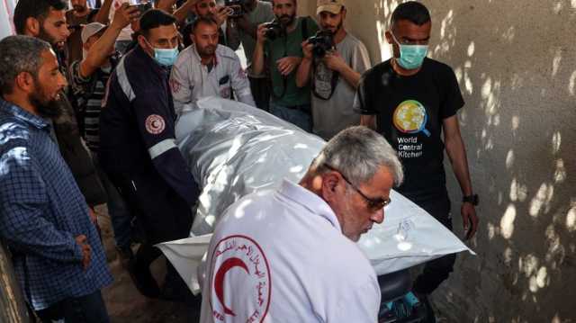 عاجل : جثامين عمال الإغاثة الأجانب تصل إلى مصر لنقلها إلى بلدانهم