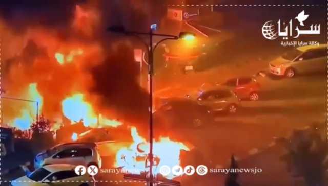 عاجل : شاهد حجم الدمار والحرائق في مستوطنة كريات شمونة بـعد قصفها بـ12 صاروخ