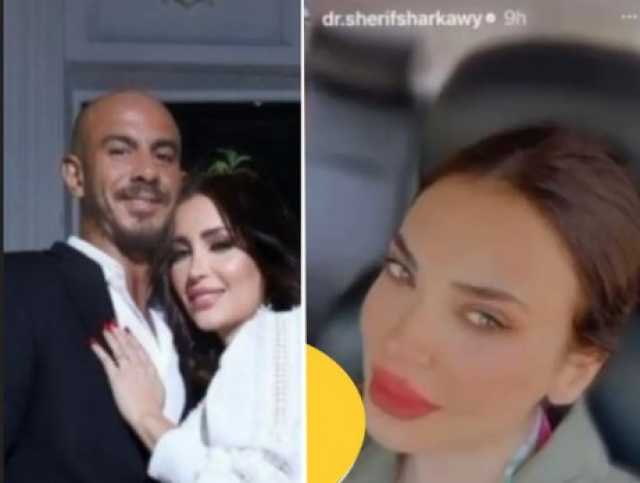 بعد انفصاله عن نسرين طافش.. شريف شرقاوي يصفها بـ”المزيفة” وينشر صورة حبيبته الجديدة