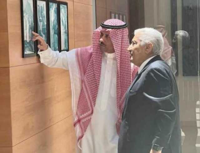 سفير السعودية في الأردن يستقبل الدكتور عبدالله النسور