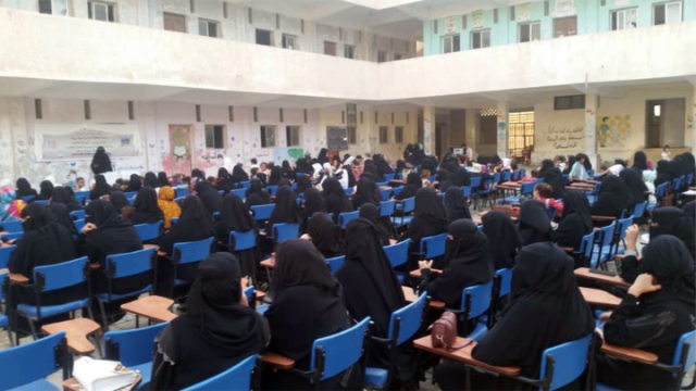 الهيئة النسائية بمدينة الحديدة تنظم ندوة ثقافية بذكرى قدوم الإمام الهادي