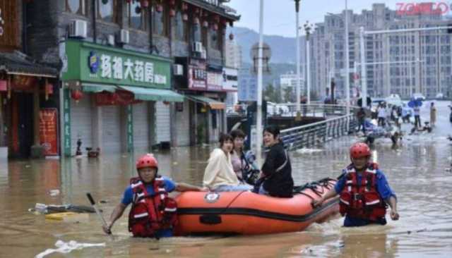 6 قتلى و4 مفقودين جراء الأمطار الغزيرة شمال شرق الصين