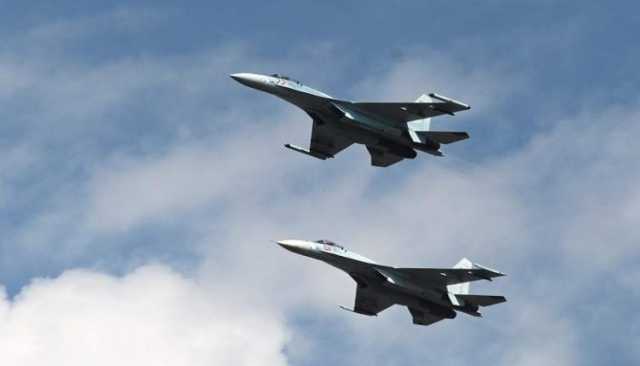 مقاتلتان روسيتان تعترضان طائرتين أمريكيتين بدون طيار فوق البحر الأسود