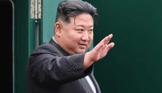 الزعيم الكوري الشمالي يغادر روسيا
