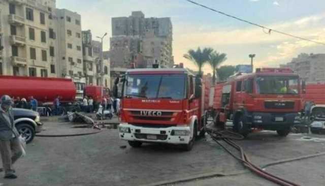 فرق الإطفاء تنقذ مسجد السيدة زينب من حريق كبير في القاهرة