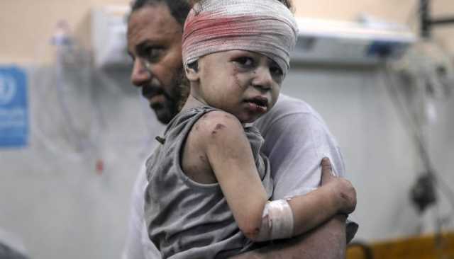 الحرب العدوانية على غزة … هكذا يعيش أطفال غزة!
