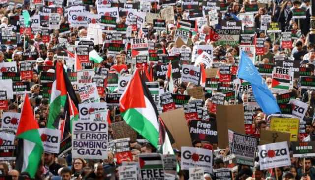 مظاهرات حاشدة في عواصم ومدن عربية وعالمية تضامنا مع غزة