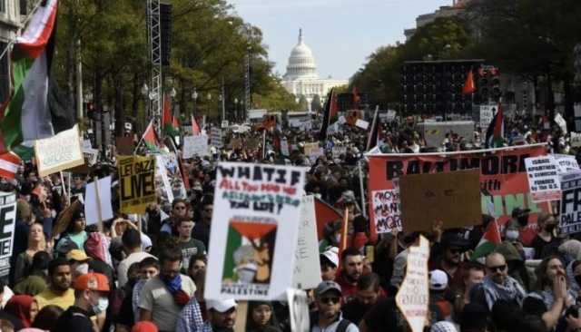 تظاهرات في عدة مدن أمريكية ضد العدوان الصهيوني على غزة