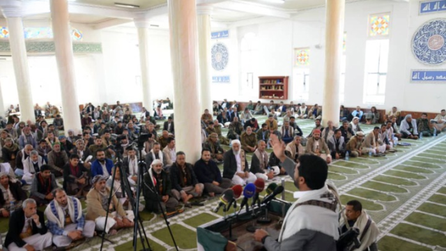 فعالية للسلطة المحلية بمحافظة صنعاء تدشيناً لأنشطة الذكرى السنوية للشهيد القائد