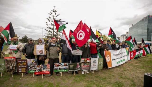 التونسيون يتضامنون مع فلسطين واليمن وينددون بالعدوان المستمر على غزّة