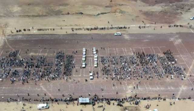 عرض شعبي لخريجي الدورات العسكرية المفتوحة “طوفان الأقصى” من قبائل عنس بذمار