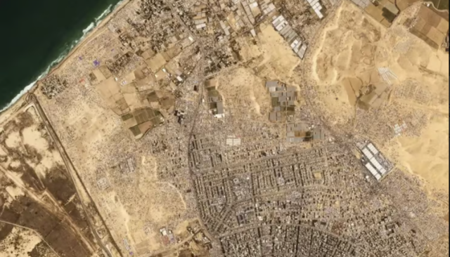 وكالة أسوشيتد برس تنشر صوراً للأقمار الصناعية تكشف استعدادات العدو الصهيوني لعملية رفح