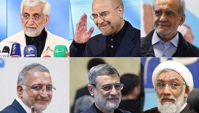 6 شخصيات مرشحة للانتخابات الرئاسية الإيرانية (الأسماء)