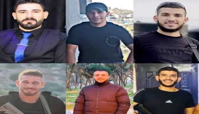 6 شهداء فلسطينيين جراء قصف صهيوني على منزل غرب جنين