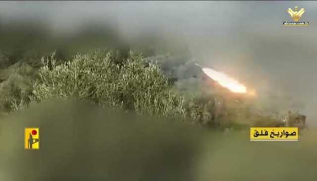 حزب الله يقصف مرابض مدفعية العدو الصهيوني في الجولان المحتل