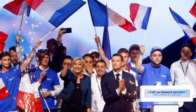 اليمين المتطرف يفوز بالجولة الأولى من الانتخابات النيابية الفرنسية