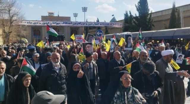 مسيرات حاشدة في إيران احتفالاً بانتصار المقاومة الفلسطينية ووقف إطلاق النار بغزة