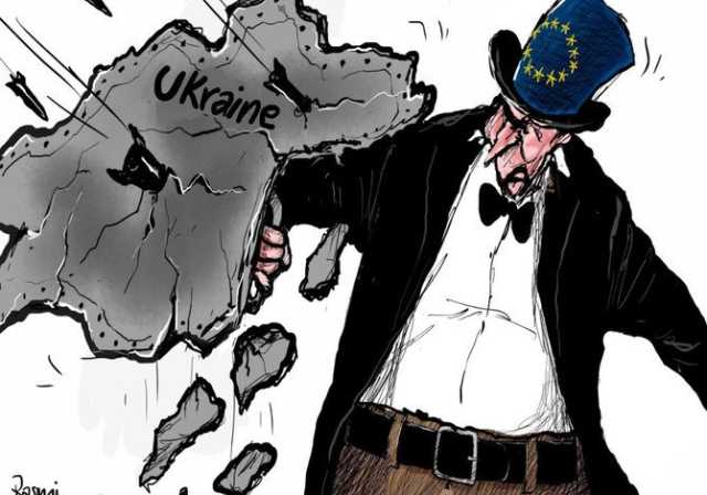 كاريكاتير.. أوكرانيا للاتحاد الأوروبي