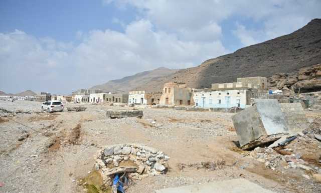 تقرير أممي: تضرر أكثر من 18 ألف أسرة جراء إعصار “تيج” بمحافظات اليمن الشرقية