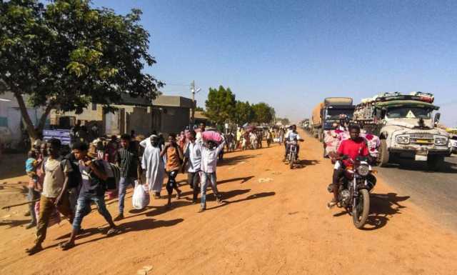 نزوح آلاف السودانيين من جديد مع امتداد الحرب الى ود مدني