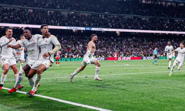 ريال مدريد يحقق فوزاً مثيراً على ضيفه ألميريا في الدوري الإسباني