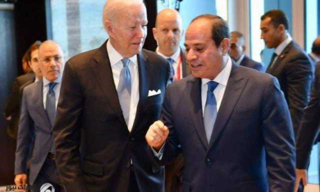 الرئاسة المصرية ترد على بايدن بشأن رفض السيسي “فتح معبر رفح”