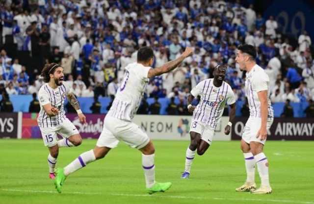 الهلال السعودي يفوز على العين الإماراتي والأخير يتأهل لنهائي أبطال آسيا