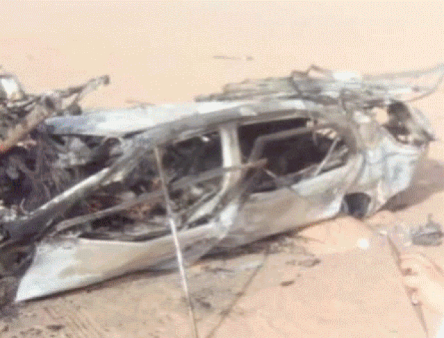مقتل وإصابة سبعة مدنيين بإنفجار لغم حوثي في مركبة مدنية شمالي اليمن