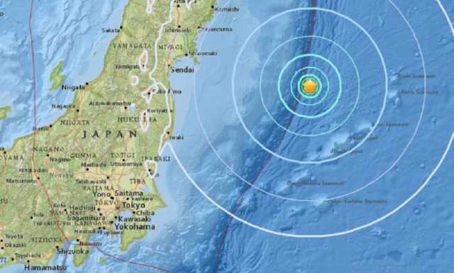 زلزال بقوة 6.9 درجة يضرب جزر بونين اليابانية