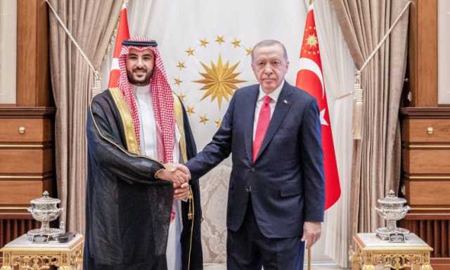 وزير الدفاع السعودي يبحث مع الرئيس التركي الأوضاع الإقليمية والدولية