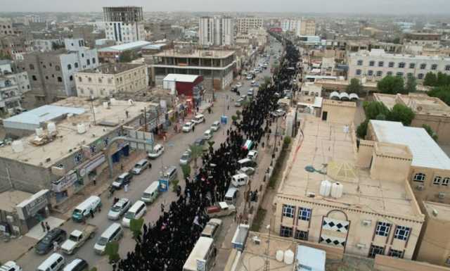 نساء مأرب ينظمن مسيرة حاشدة دعما لغزة وتنديدا باغتيال هنية