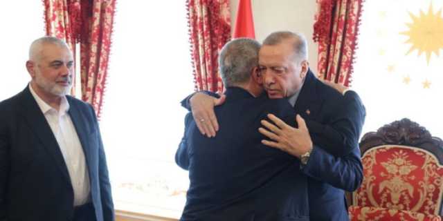 أردوغان يعزي إسماعيل هنية في وفاة أحفاده