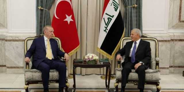 الرئيسان العراقي والتركي يناقشان القضايا الإقليمية في بغداد