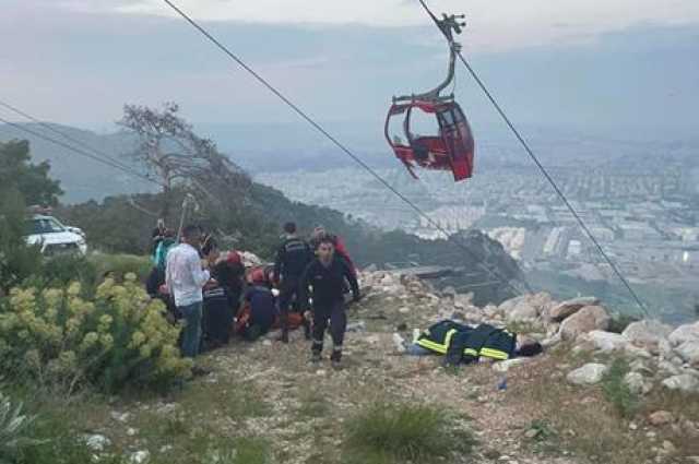 في عطلة العيد.. حادث تلفريك مروع في تركيا