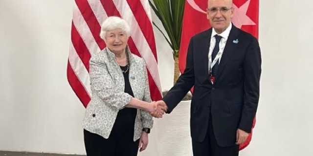 وزير المالية التركي يلتقي نظيرته الأمريكية