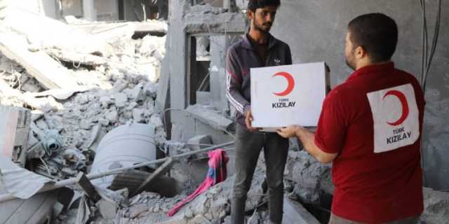 الهلال الأحمر التركي يفقد التواصل مع فريقه في غزة