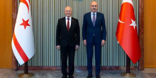 رئيس البرلمان التركي: سنقف بجانب قبرص لحين الاعتراف الدولي