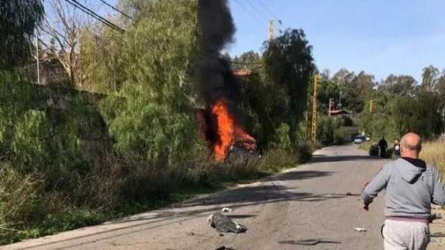 اغتيال قيادي ميداني من حزب الله بغارة اسرائيلية جنوبي لبنان