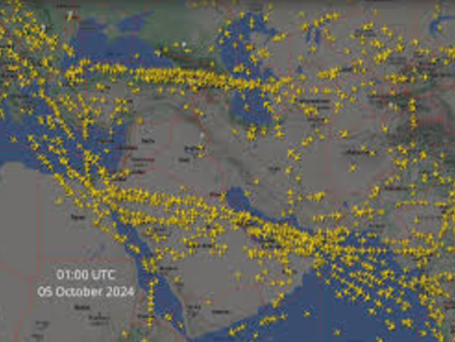 الأجواء المضطربة في الشرق الأوسط تعيد تشكيل مسارات الطيران العالمية