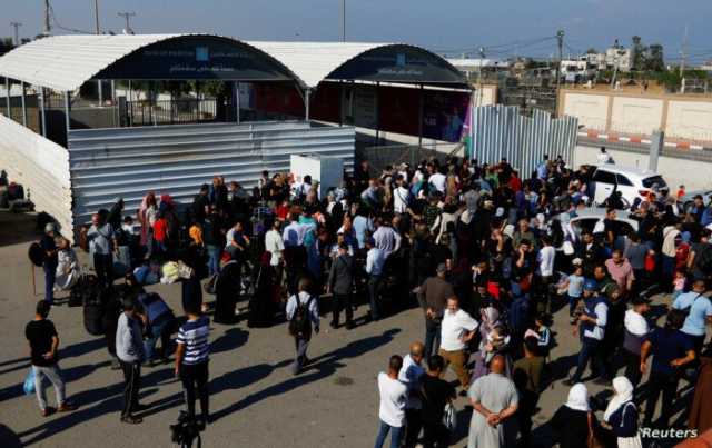 نظرة فاحصة- معبر رفح الحدودي .. مصر تتخوف من تحوله الى طريق نكبة تهجير جديدة