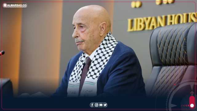 المستشار صالح لنظيره الفلسطيني: الموقف الرسمي والشعبي الليبي ينسجم مع تطلعات شعبنا الفلسطيني