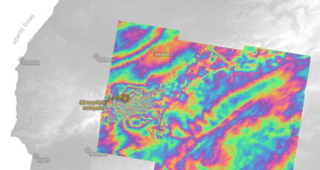 أقمار صناعية تكشف كيفية تحريك زلزال المغرب الكارثي للأرض (صور)